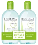 Acheter SEBIUM H2O Solution micellaire sans savon nettoyante peau grasse 2Fl/500ml à BRUGES