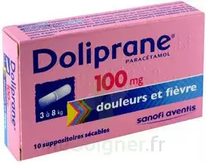 Doliprane 100 Mg Suppositoires Sécables 2plq/5 (10) à BRUGES