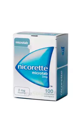 Nicorette Microtab 2 Mg, Comprimé Sublingual 100 à BRUGES