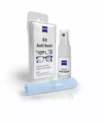 Zeiss Kit Spray Antibuée Fl/15ml + Tissu Microfibres à BRUGES