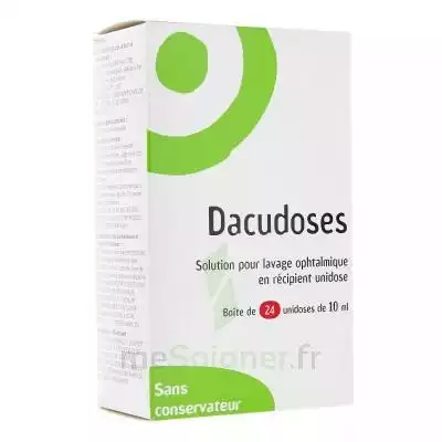Dacudoses Solution Pour Lavement Ophtalmologique 24unid/10ml à BRUGES