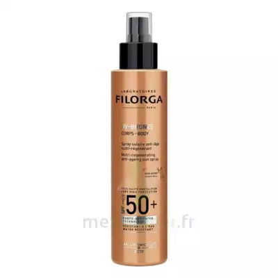 Filorga Uv-bronze Spf50+ Spray Solaire Corps Anti-âge Fl/150ml à BRUGES
