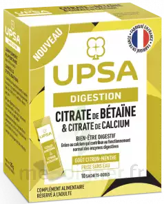 Upsa Citrate De Bétaïne & Citrate De Calcium Poudre 10 Sachets à BRUGES